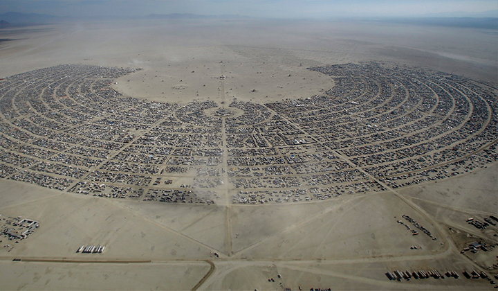 Burning Man Festival. Foto: backseries.com