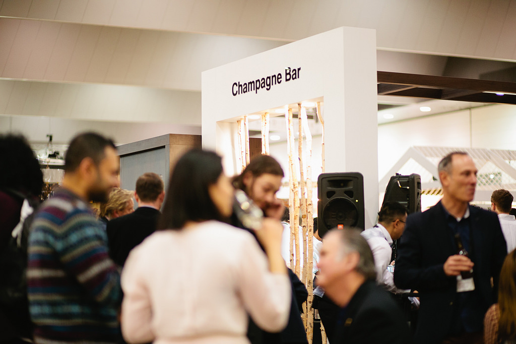 Champagne Bar del Decor + Design 2015. Foto: decordesignshow.com.au
