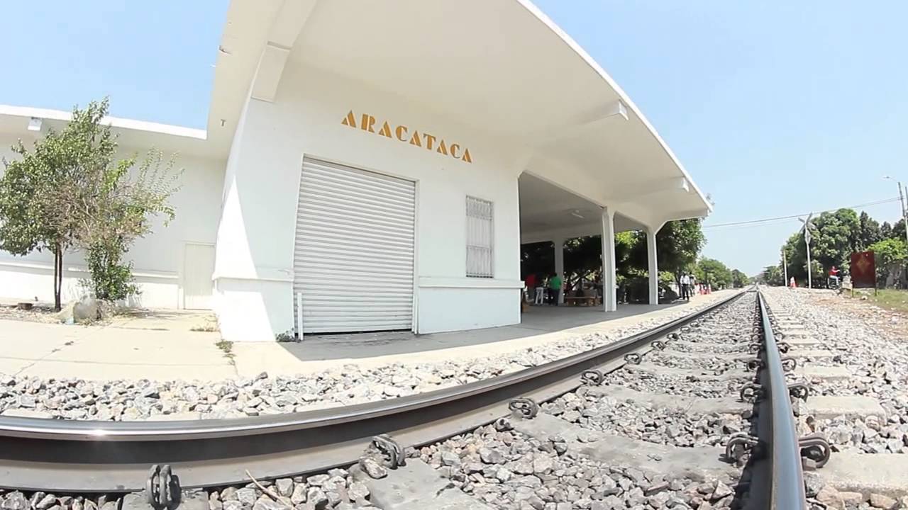 Estación ferroviaria de Aracataca. Foto: youtube.com