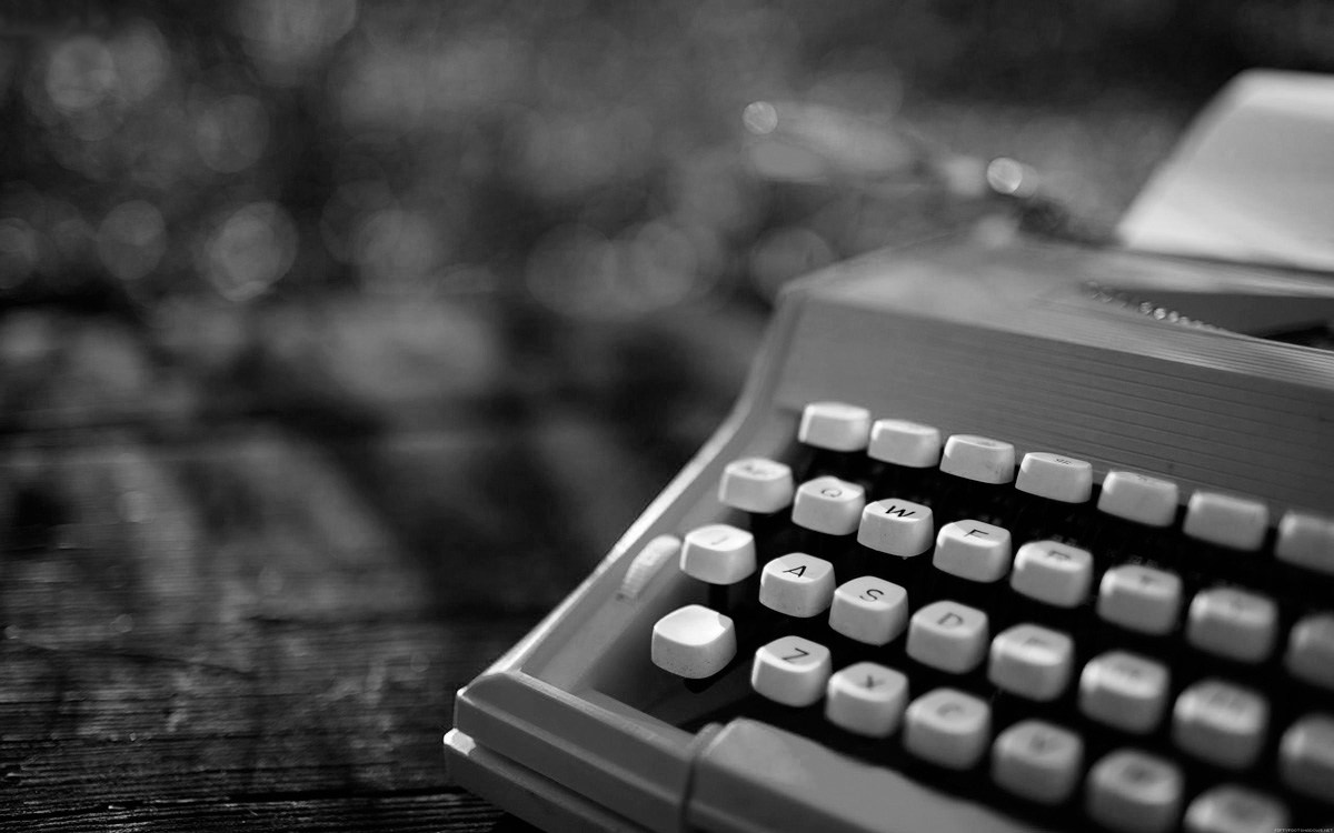 Máquina de escribir. Foto: imagenes.4ever.eu