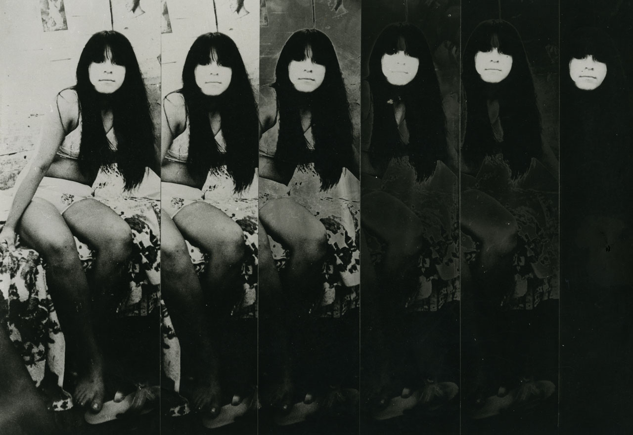Fernell Franco, de la serie Prostitutas, 1970-72 (fotomontaje). Impresión de plata sobre gelatina. Fotografía de época. Colección Leticia y Stanislas Poniatowski. © Fernell Franco.