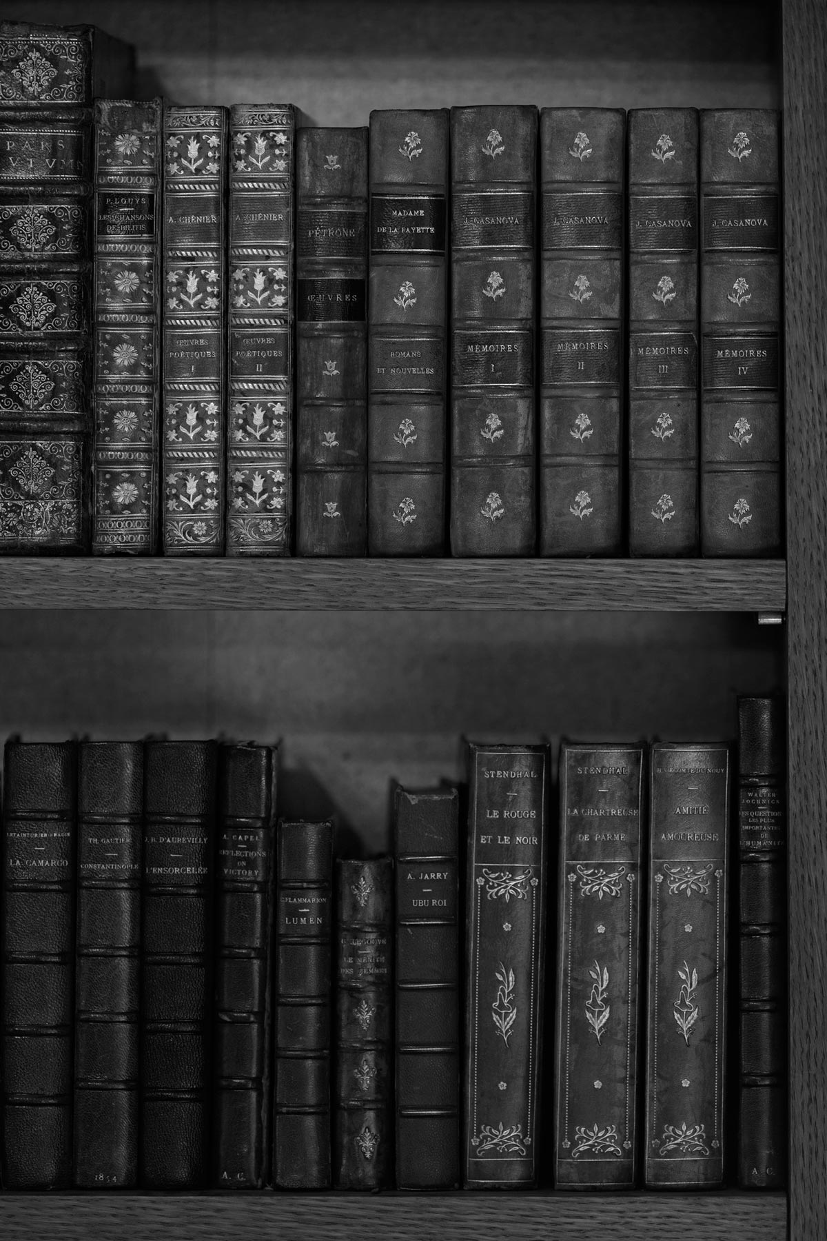 Biblioteca de Gabrielle Chanel, 2013. Foto: Thierry Depagne.