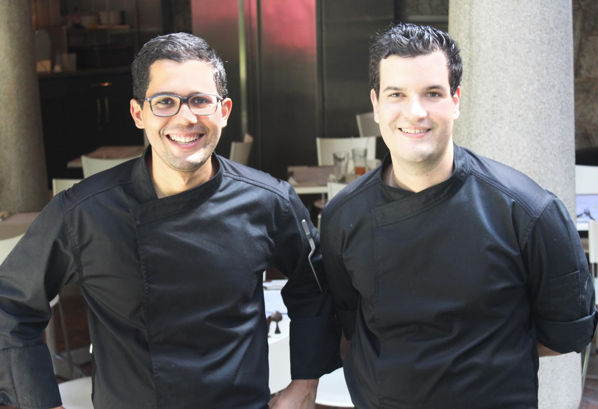 Juan Hernaez y Gabriel Castañeda. Chefs de Casa Veroes. Foto: cortesía David Egui.