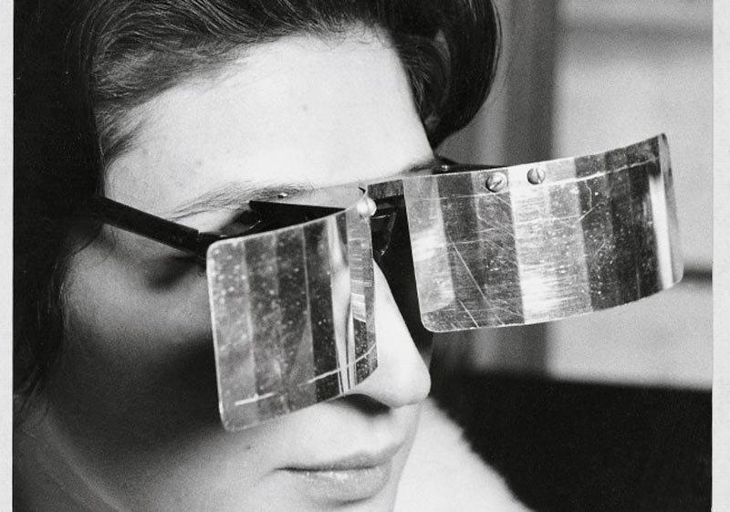 Martha Le Parc with Lunettes pour une vision autre (Glasses for Another Vision), 1965 Foto: pamm.org
