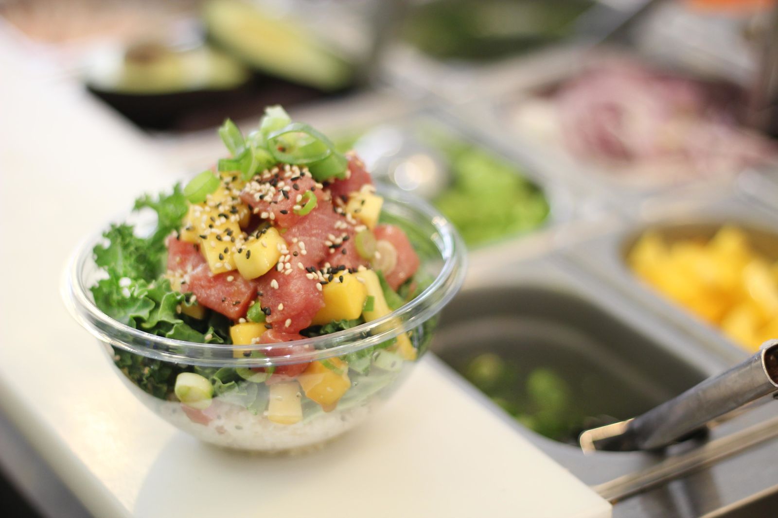 Poke bowls de The Hip Fish. Foto: David Egui