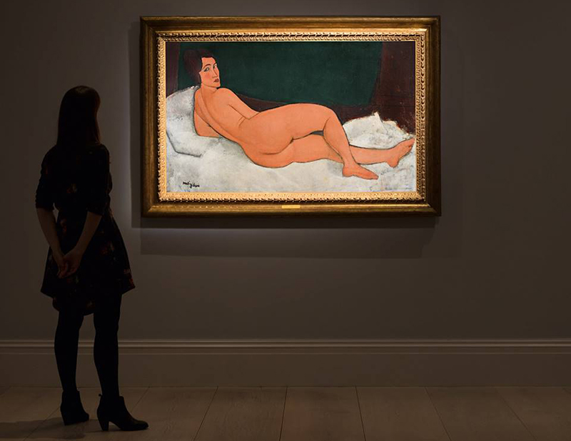 Desnudo de Amedeo Modigliani