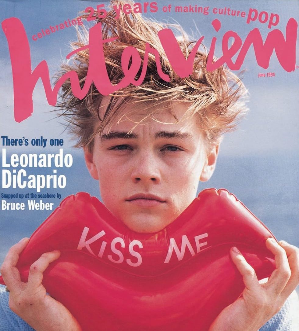 Leonardo DiCaprio para Interview Magazine