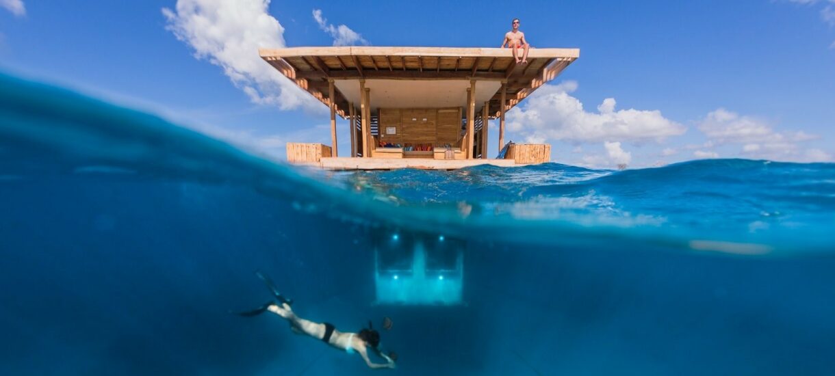 Experiencia exclusiva habitación bajo el mar