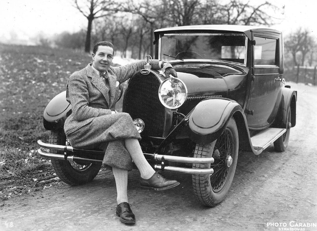 Jean Bugatti era el hijo mayor de Ettore Bugatti