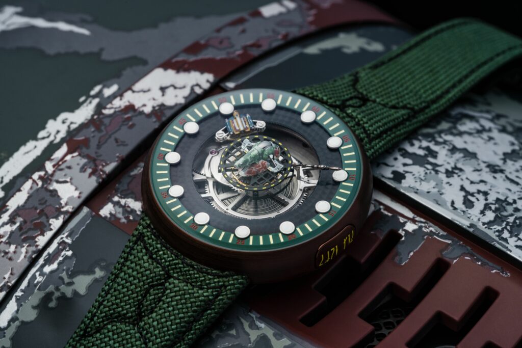 Reloj Tourbillon Boba Fett Coleccionable_