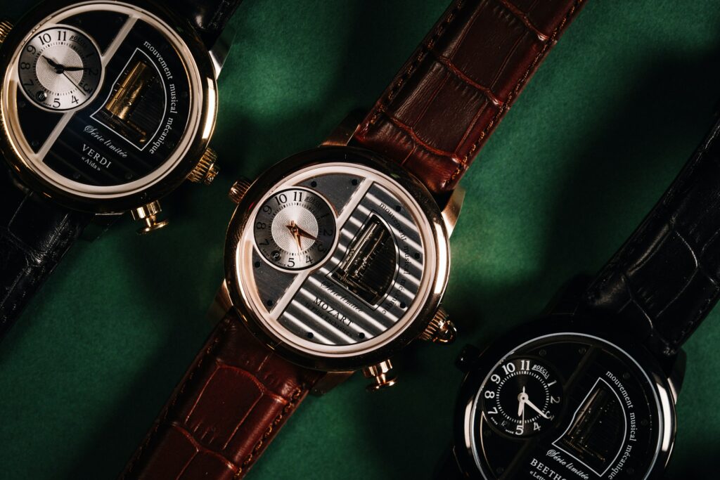 relojes fuera de lo común boegli caja de musica