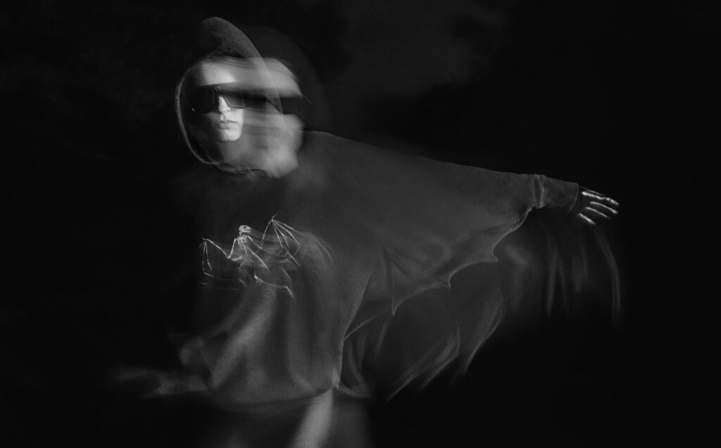 SAINT LAURENT RIVE DROITE_HALLOWEEN Sudadera con capucha