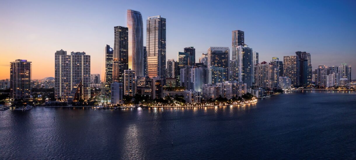 The Residences at 1428 Brickell Miami torre residencial energia solar_