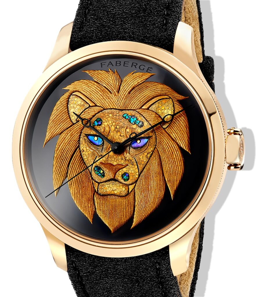 reloj faberge leon