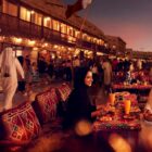 El mercado o zoco Souq Waqif en Doha Qatar