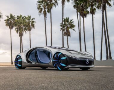 Avatar The Way of Water Mercedes Benz auto concepto VISION AVTR
