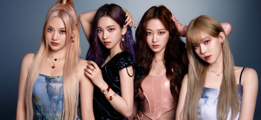 Chopard x aespa My Happy Hearts