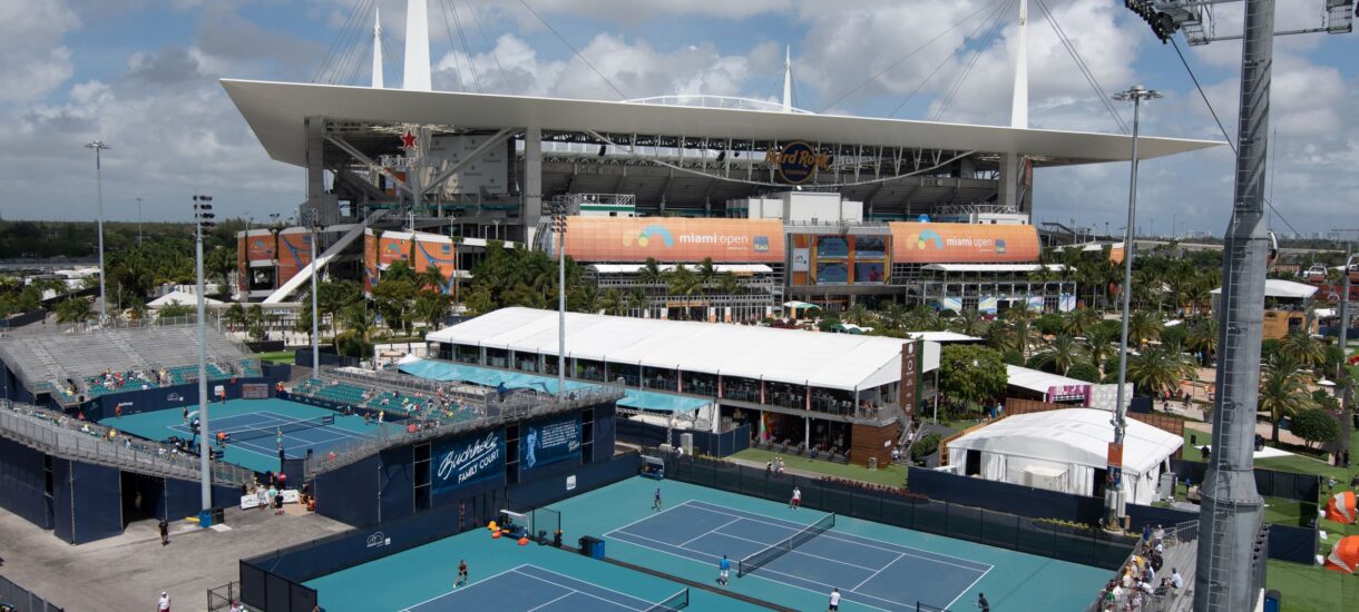Miami Open Hard Rock Stadium canchas