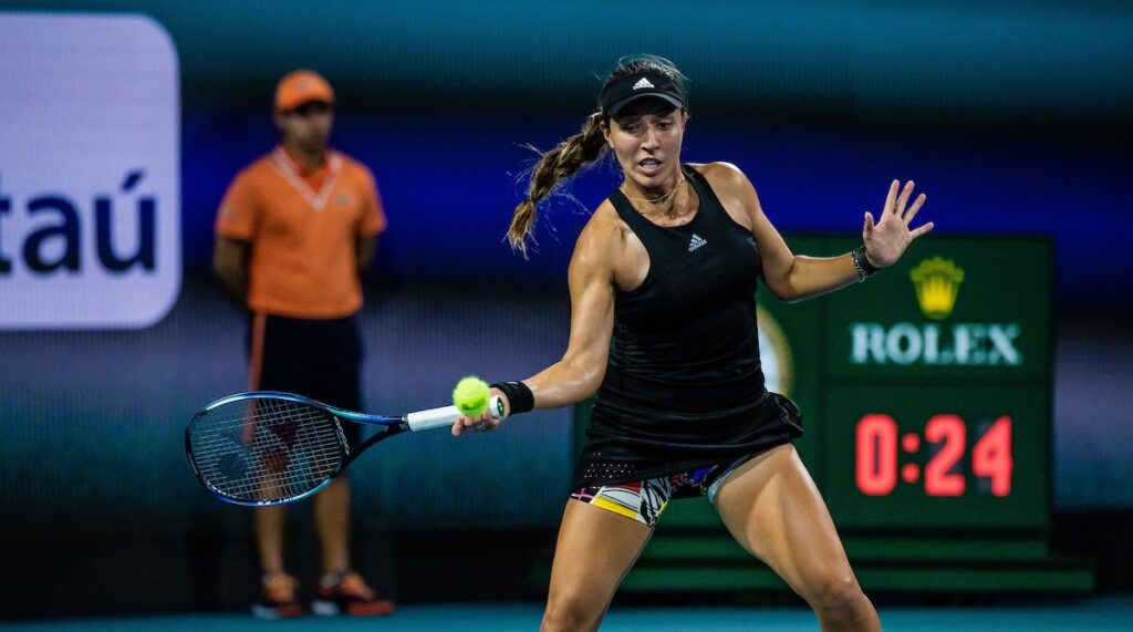 Miami Open 2022 Jessica Pegula Rolex cronometrador oficial_