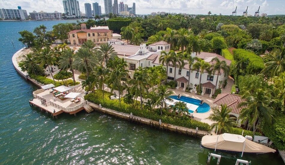 Star Island Miami Beach hogar de millonarios