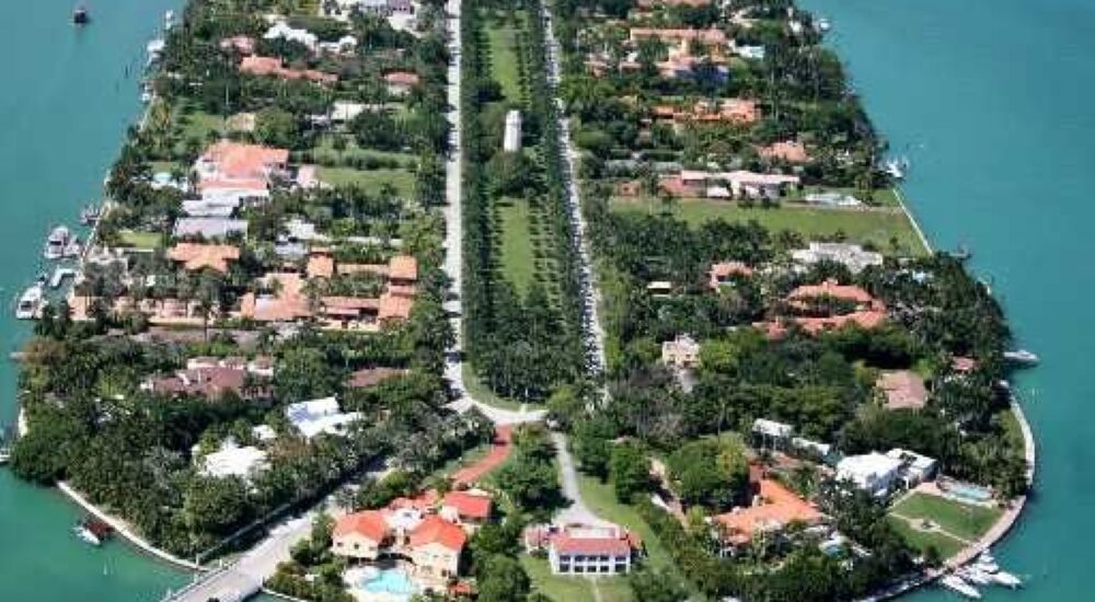 Star Island Miami Beach hogar de millonarios famosos