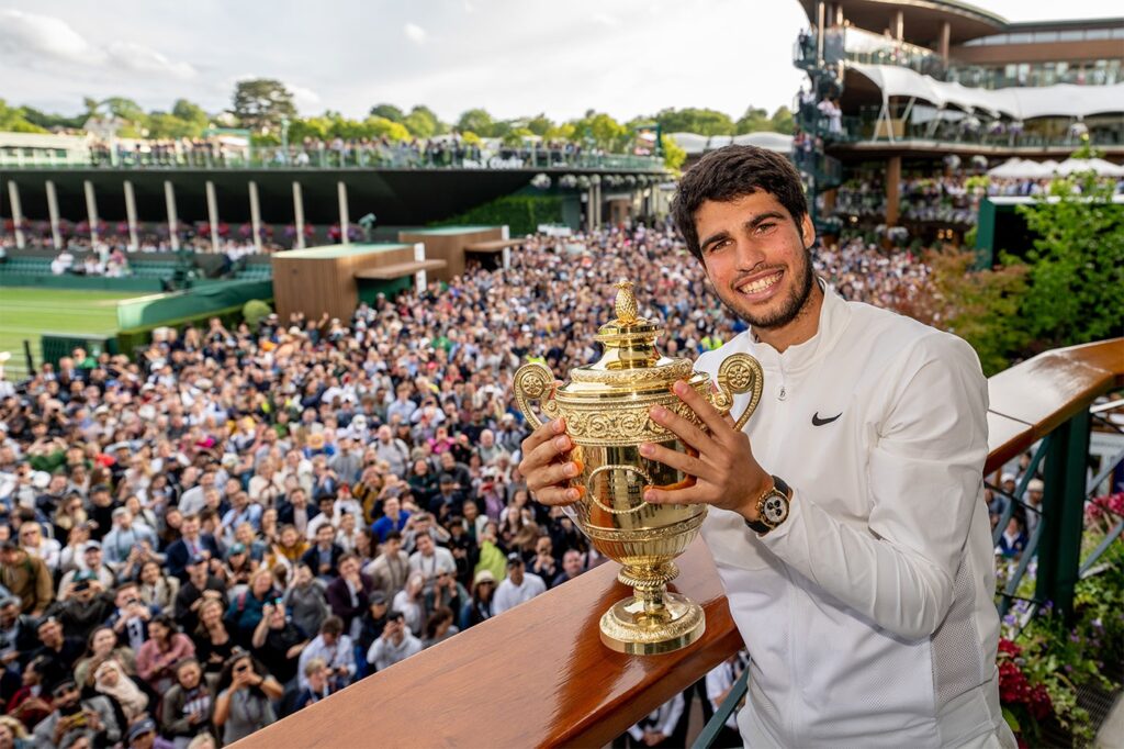 Wimbledon Carlos Alcaraz Rolex Cosmograph Daytona Meterite