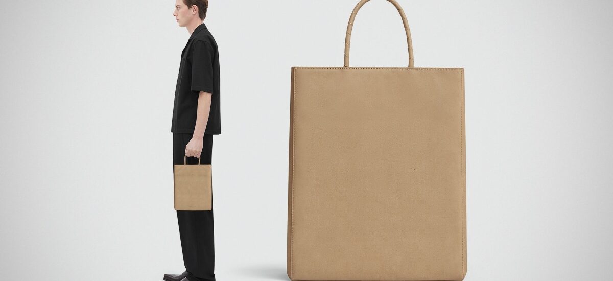Las tote bags de lujo son la nueva tendencia de moda / Foto vía bottegaveneta.com