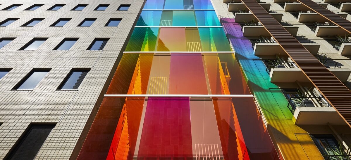 Vertical Rainbow / Foto vía Sako