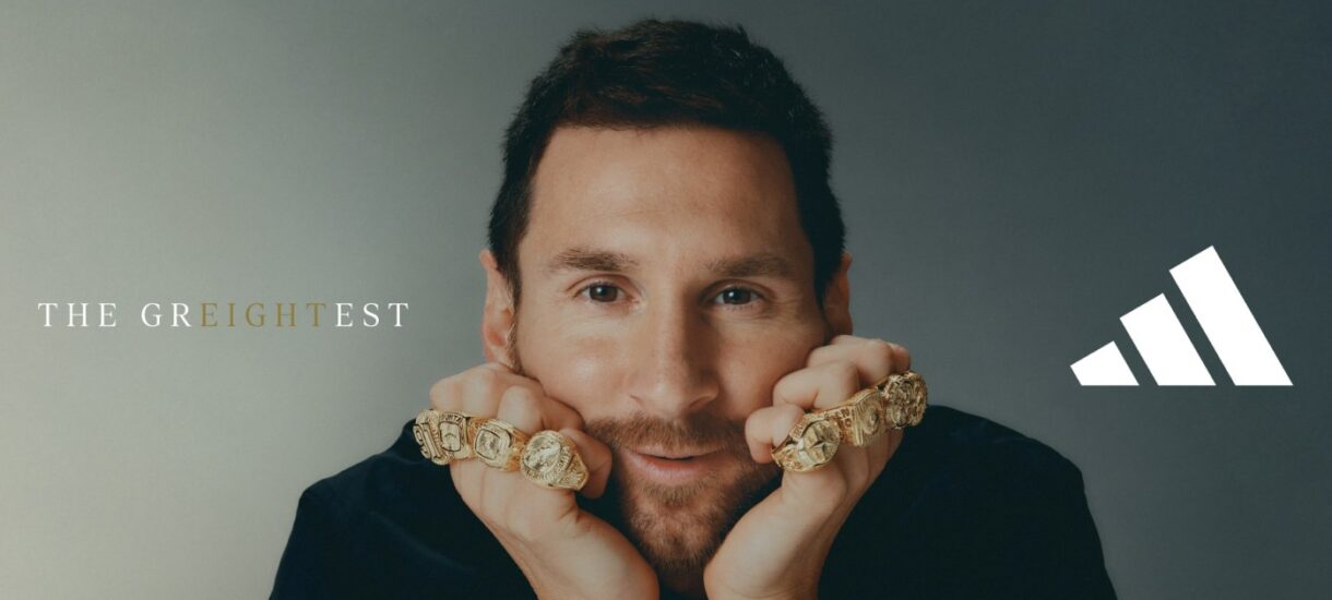 Messi Eight Rings / Foto vía Adidas