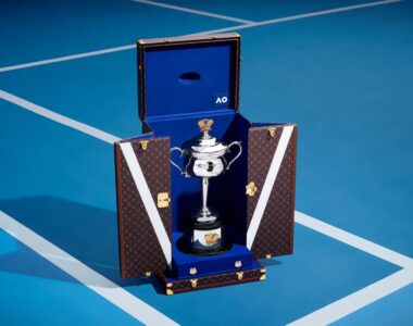 Louis Vuitton Is the Official Trophy Trunk Partner for the Australian Open / Foto cortesía Louis Vuitton