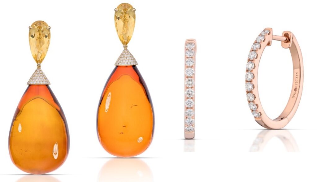 Stephen Silver Peach Fuzz joyas 2024 Pantone