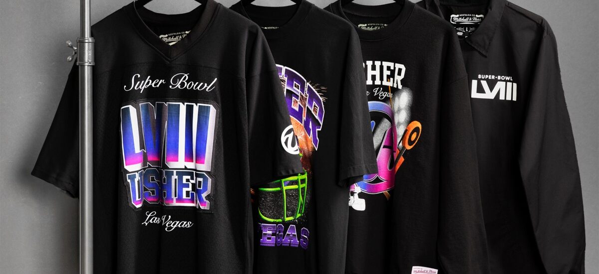 Usher Collection NFL / Foto vía Mitchell & Ness x New Era