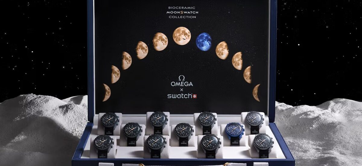 Omega x Swatch / Foto vía Sotheby
