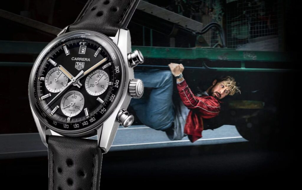 TAG Heuer Teams Up with Universal Pictures' "The Fall Guy" / Foto via TAG Heuer