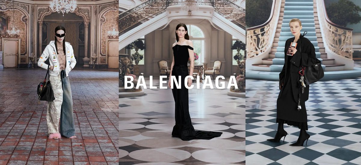 Balenciaga Summer 24: una oda a la opulencia y el lujo / Foto via Balenciaga