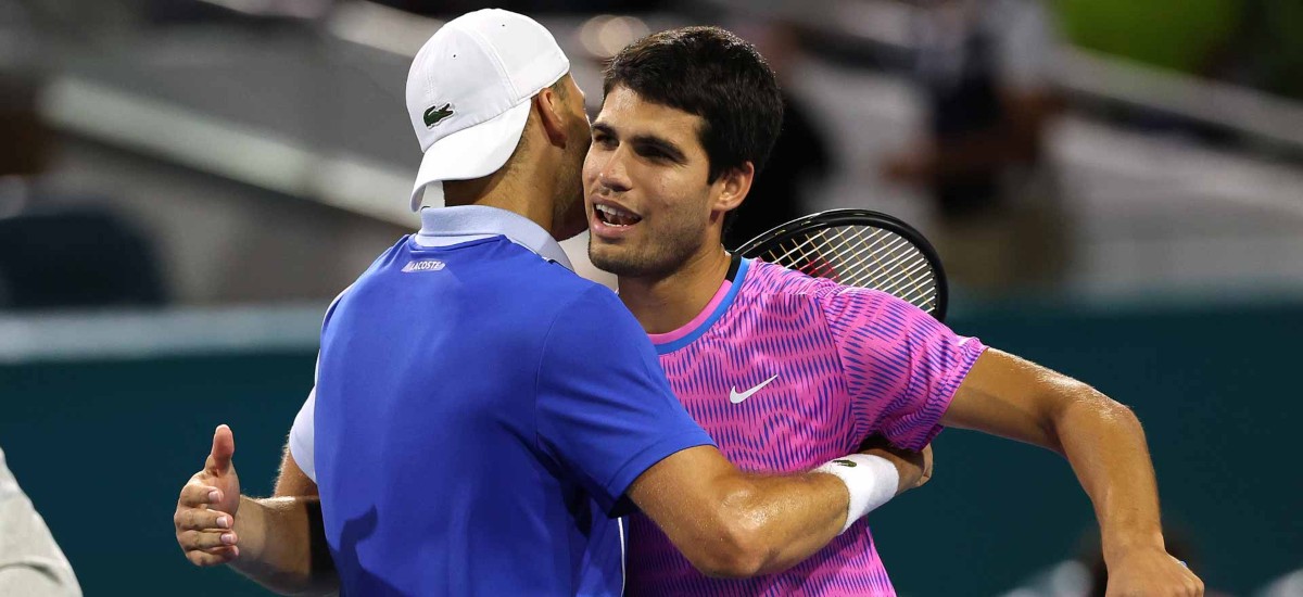 Dimitrov vence a Alcaraz en el Miami Open 2024 / Foto vía ATP Tour