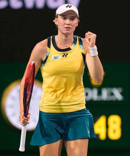 Collins vs Rybakina en la final del Miami Open 2024 / Foto vía ATP Tour