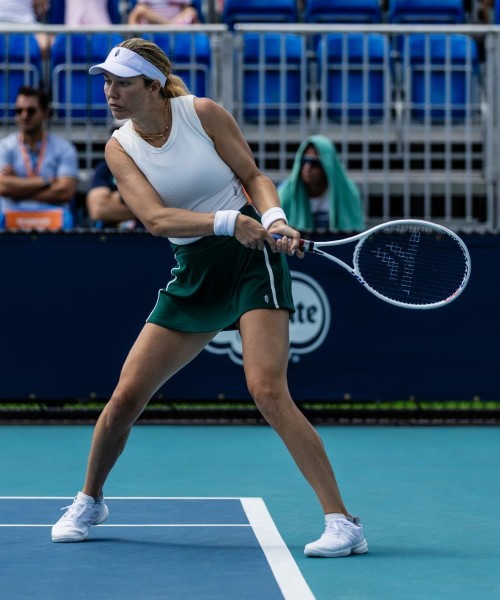 Collins vs Rybakina en la final del Miami Open 2024 / Foto vía ATP Tour