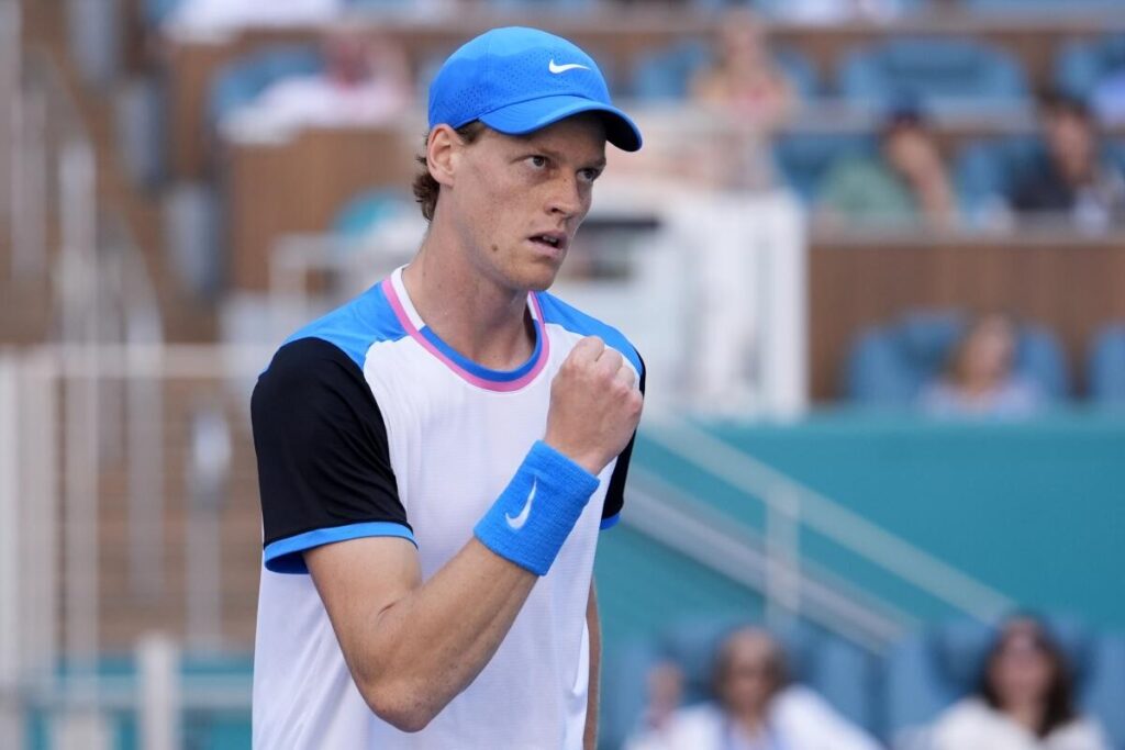 Jannik Sinner es campeón del Miami Open 2024 / Foto vía ATP Tour