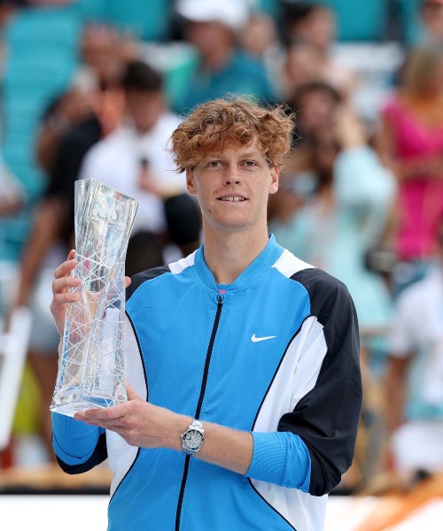 Jannik Sinner es campeón del Miami Open 2024 / Foto vía ATP Tour