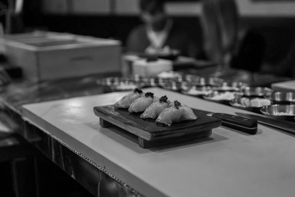 Sushi Bar Miami Beach provides an entertaining and interesting explanation of the preparations / Photo: Brian Contreras