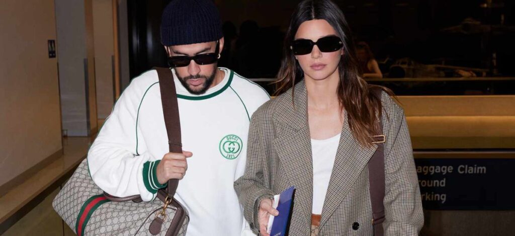 Viajar con estilo: Gucci muestra la colección Valigeria con Kendall Jenner y Bad Bunny / Foto via cortesía