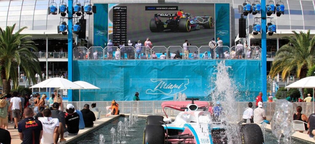 Drins at GP Miami 2024 / Photo via F1