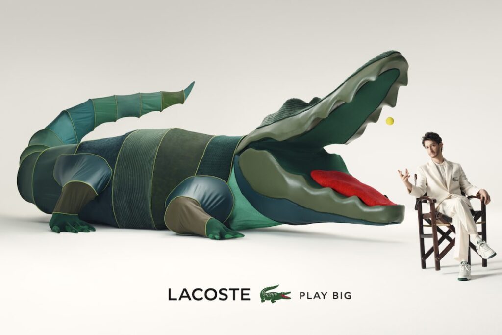 Lacoste Play Big / Photo via Lacoste