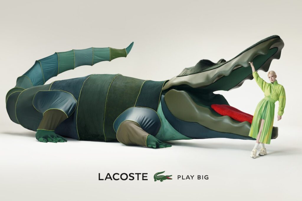 Lacoste Play Big / Photo via Lacoste