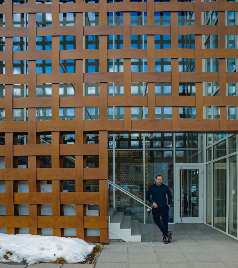 José Hernández, CEO of LUSTER at Aspen Art Museum / Photo via Brian Contreras