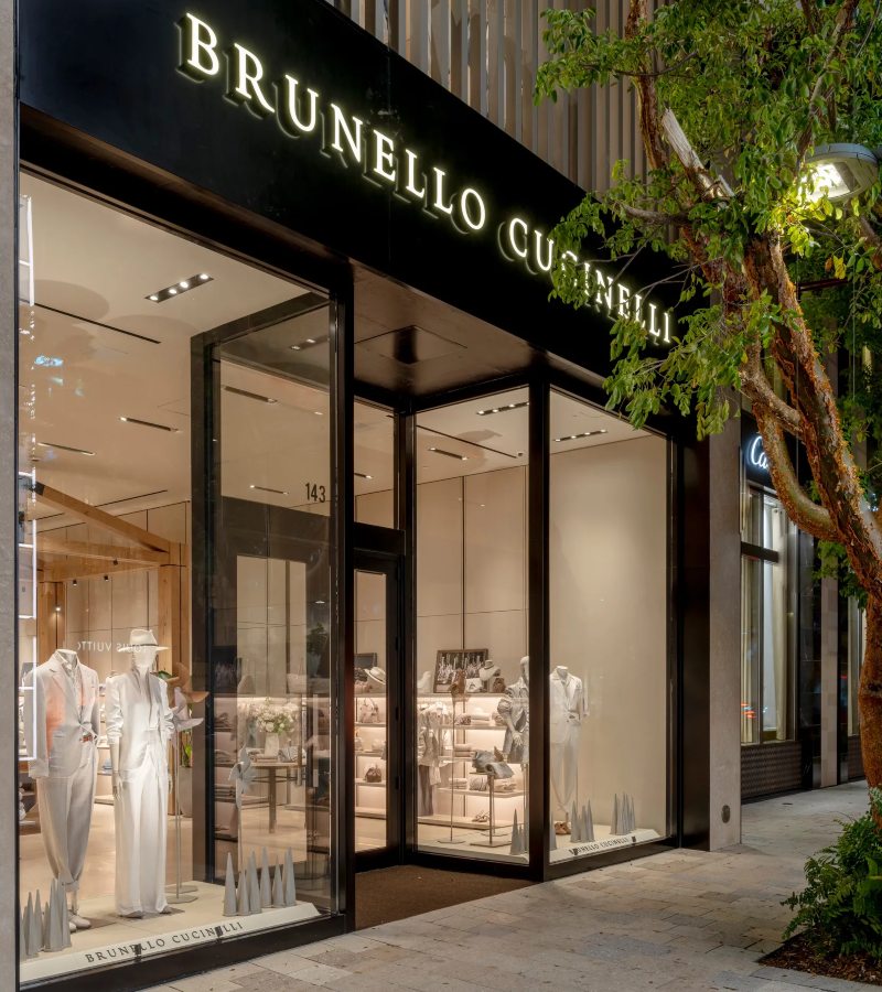 Brunello Cucinelli Opens a Third Store in Florida / Photo via Oriol Tarridas
