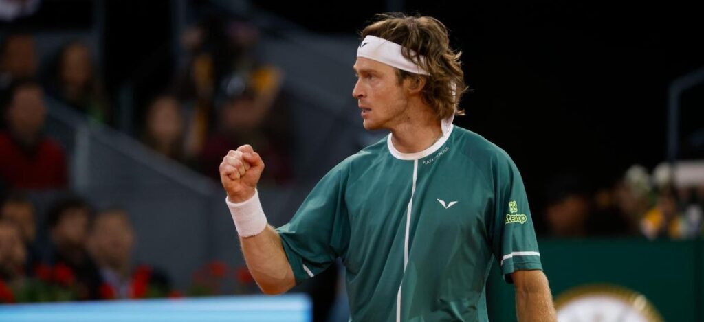 Andrey Rublev is the 2024 Madrid Open champion / Photo via ATP