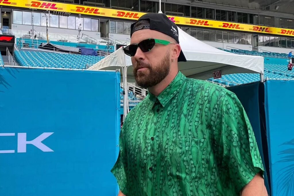 Travis Kelce/ photo via F1