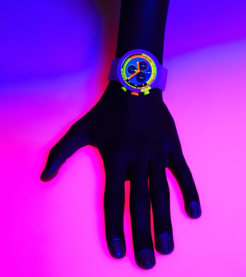 Swatch NEON 2024 / Photo via Swatch